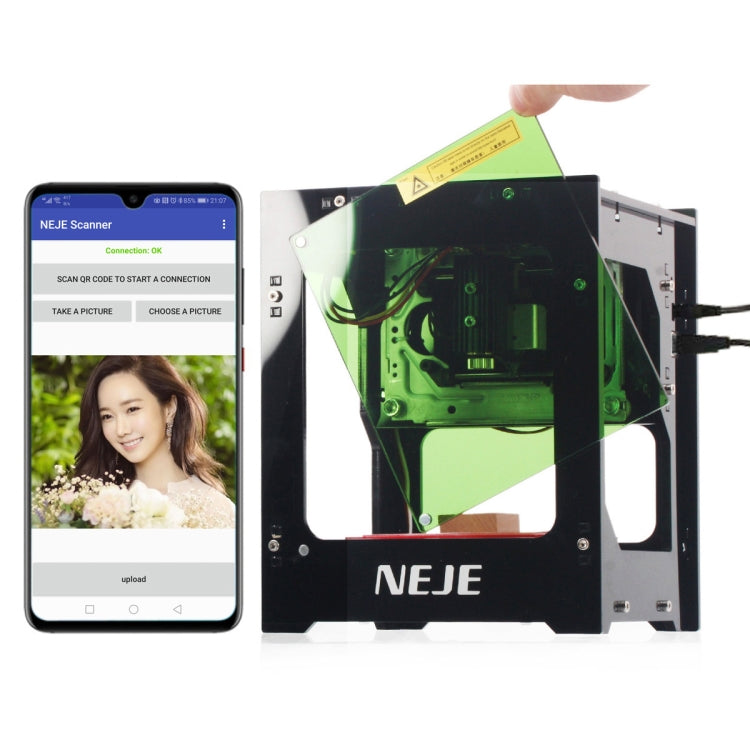 NEJE KZ 3000mW DIY Bluetooth USB Laser Engraver Carving Machine NEJE KZ 3000mW DIY Bluetooth USB Laser Engraver Carving Machine